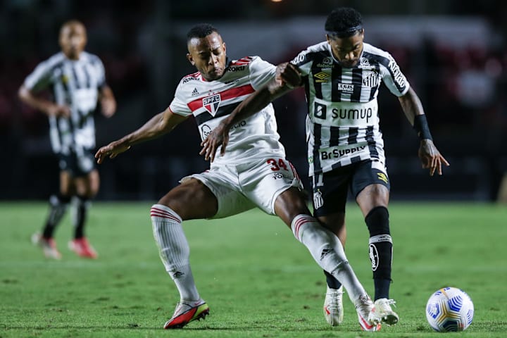 Marinho Welington São Paulo Santos Morumbi Campeonato Brasileiro